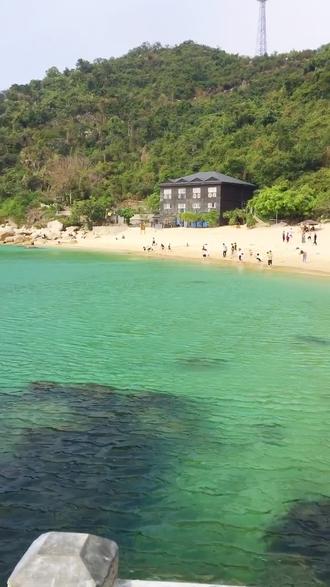 网红桥 惠东海龟湾会仙桥,一条极美的滨海栈道,又名牵手桥,据说来