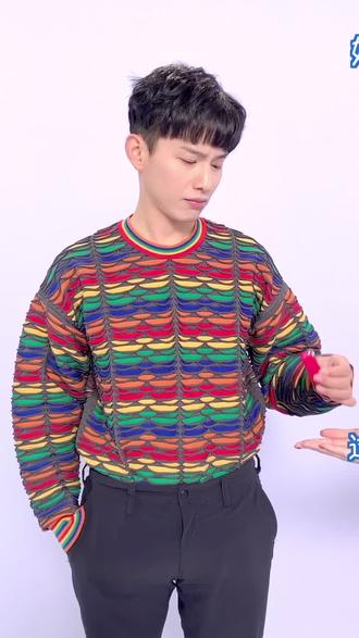 "东北老铁"@小萨超人 带来牛仔服的n种穿法,不一样的土味潮流,你们